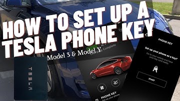 How to Setup a Tesla Phone Key | Model Y & 3 Phone Key Setup Keyless Entry Start Adding Profile