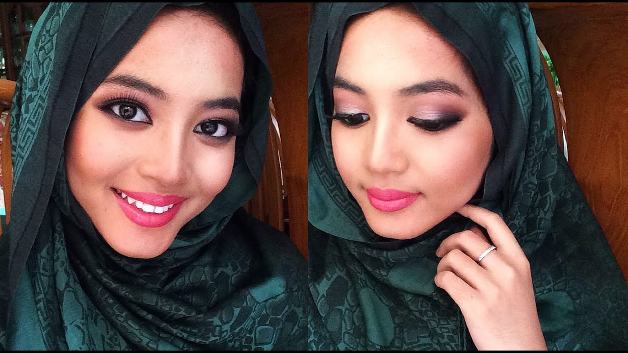 Romantic Raya Eid Makeup Tutorial Malay Subtitles YouTube