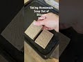 Taking Homemade Soap Out Of Silicone Mold #foryou #satisfying