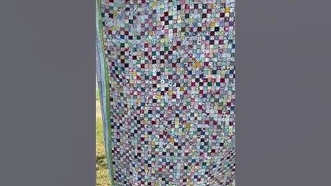 Checkerboard Quilt from Feathered Farm Quilts