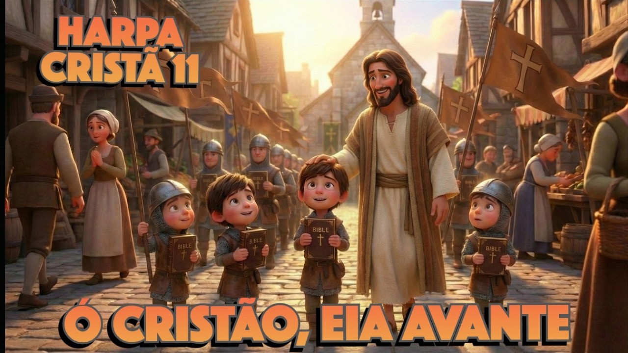 Ó Cristão, eia avante! | Harpa Cristã para crianças (Animação)
