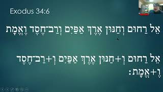 8.3 Exodus 34:6-7 (Hebrew Grammar)