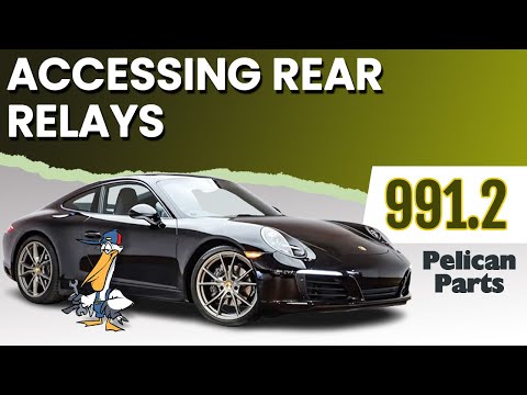 Porsche 991.2 Accessing Rear Relays - Porsche 911 2016-2019