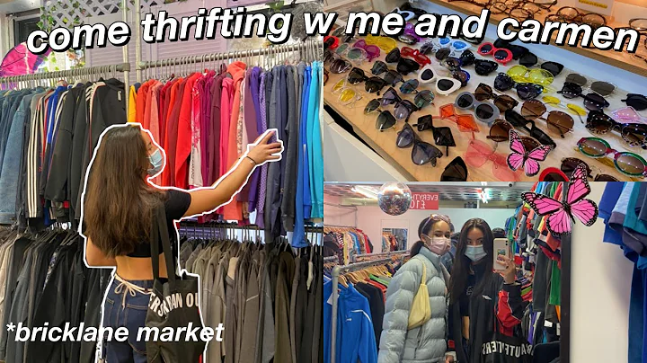 LONDON VLOG! thrifting, vintage shopping & haul ft...