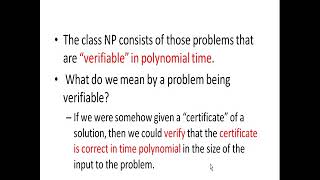 Tractable and Intractable problems