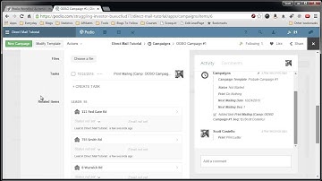 Podio Direct Mail Manager  - Lead List to Printing Mailers in under 4 minutes