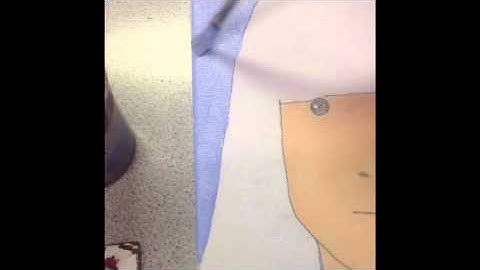 Julian Opie style portrait painting