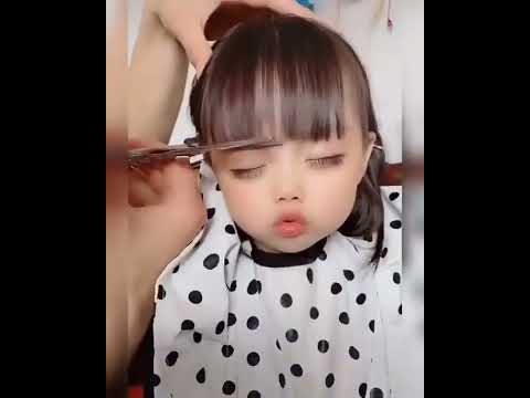 Как подстричь ребенку челку в домашних условиях девочке