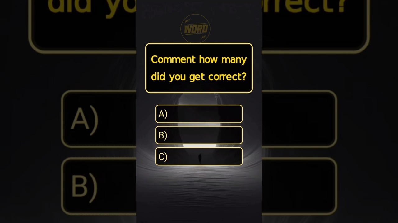 Can you find the mistake in this video? 🔍❌ #shorts #trivia - YouTube