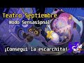 Teatro Fantasía Septiembre - Modo Sensacional - ¡Conseguí la Escarcha!