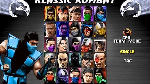 ULTIMATE MORTAL KOMBAT 3 PLUS - SUPER SUB ZERO GAMEPLAY PLAYTHROUGH