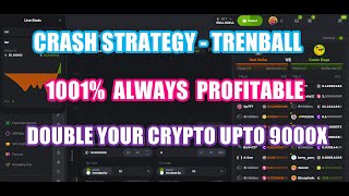 AUTO - Crash Trendball Strategy 1001% Always Profitable - BC Game screenshot 3