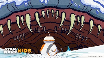 R2-D2 and BB-8’s Super Snowy Shenanigans ⛄🏂 | Droid Diaries | Episode 7 | @StarWarsKids