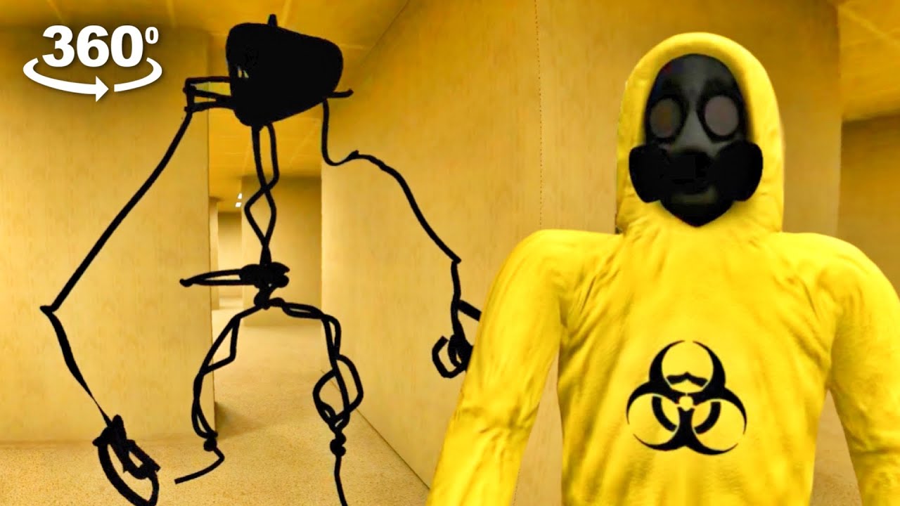 Terrifying 360 VR Jumpscares Escape the Backrooms YouTube