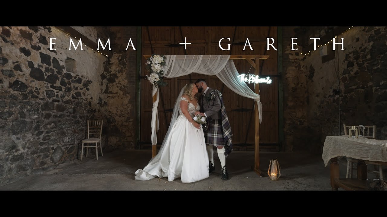 Emma \u0026 Gareth's Rustic Scottish Barn Wedding, image size:1280x720