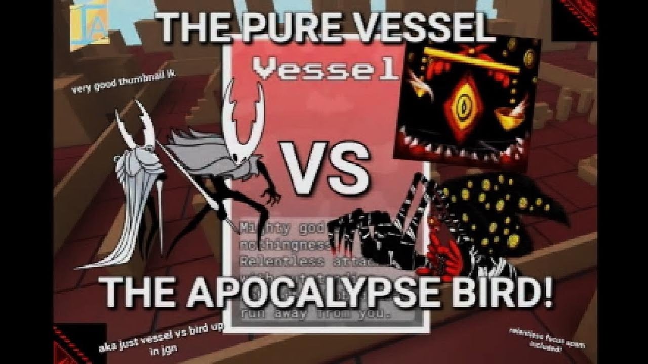 Vessel VS Bird up suppression in JGN! - Item asylum