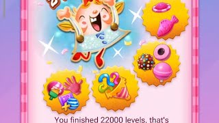 Milestone level 22k | Candy Crush Saga level 22997 - 22001 screenshot 4