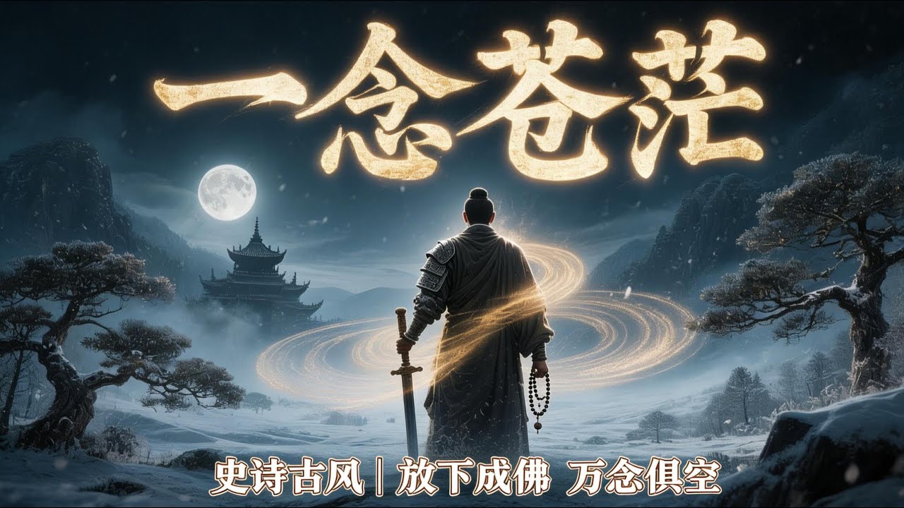 【2026古風新神曲】一念蒼茫 鐘聲三響 萬念俱空 唯美治癒 | 放下成佛 執著成魔 鐘鳴渡河