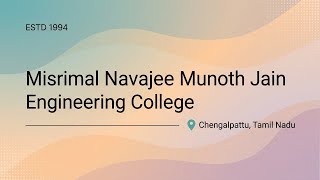 Misrimal Navajee Munoth Jain Engineering College - MNM