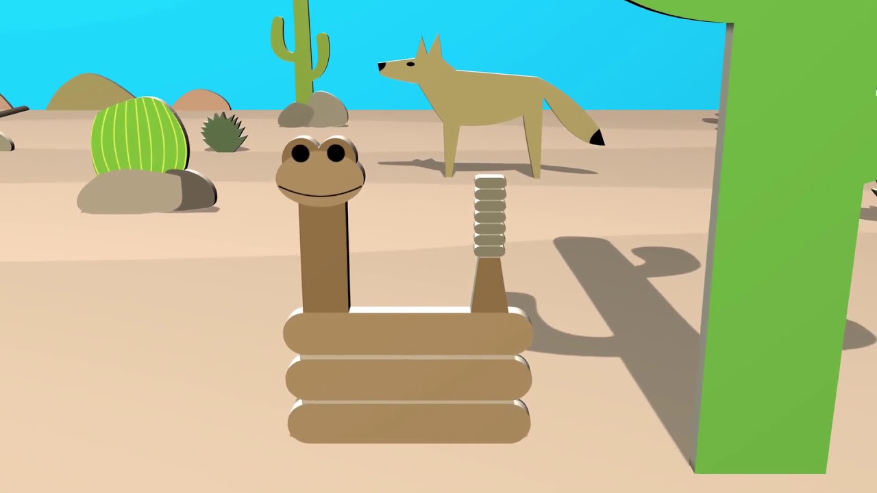 EL BUHO BOO - Animales del desierto de Mojave.