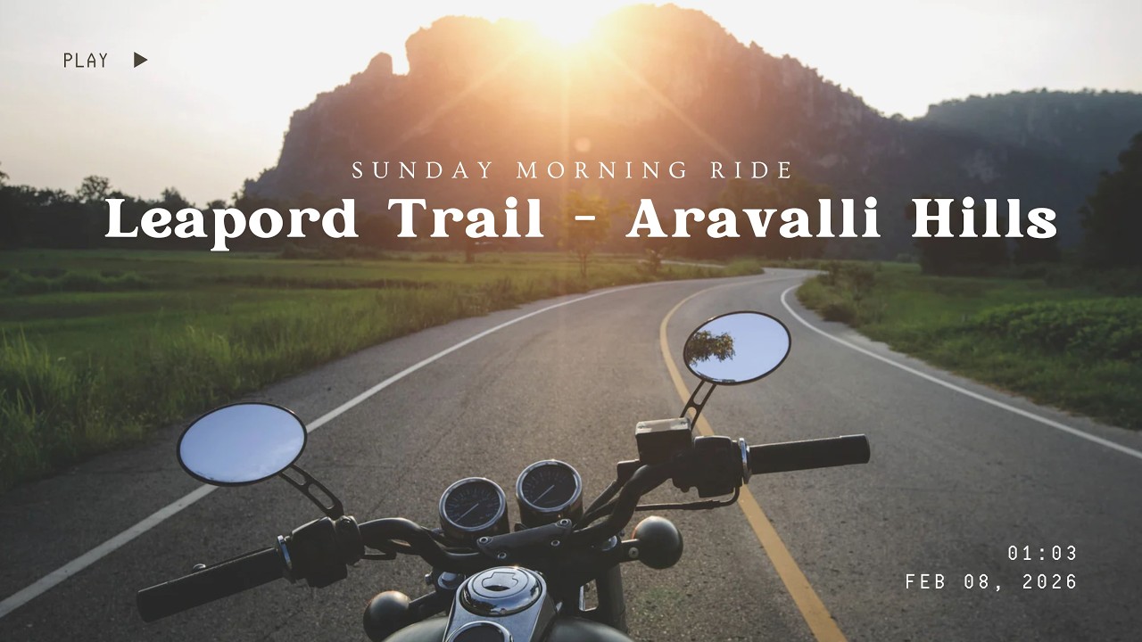 Leopard Trail Ride with Biker Crowd | Gurgaon’s Best Weekend Ride