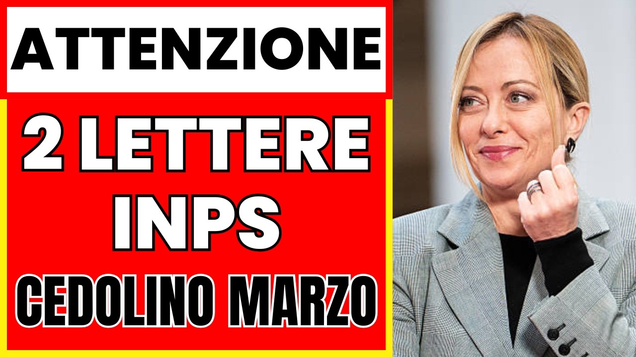 🔴 INPS – 2 Lettere ai Pensionati: Rettifica Cedolino Marzo | Cosa Cambia SUBITO