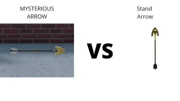 Stand Arrow VS Mysterious Arrow [YBA]