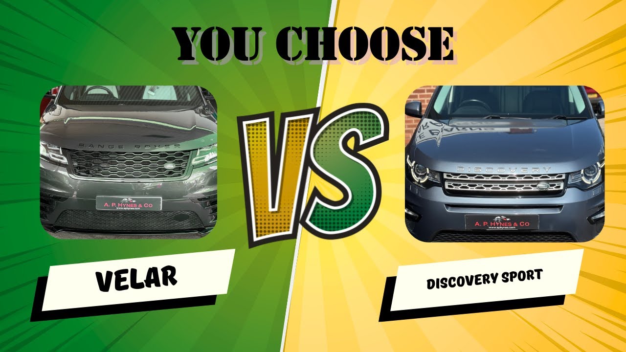 Battle of the Land Rovers: Velar vs Discovery Sport | You Decide!