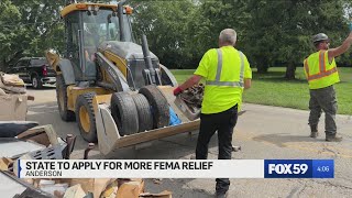 Indiana to apply for more FEMA releif