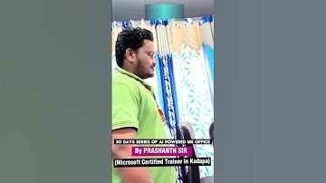 Day 17 of our 30 Days AI-Powered MS Office Series!