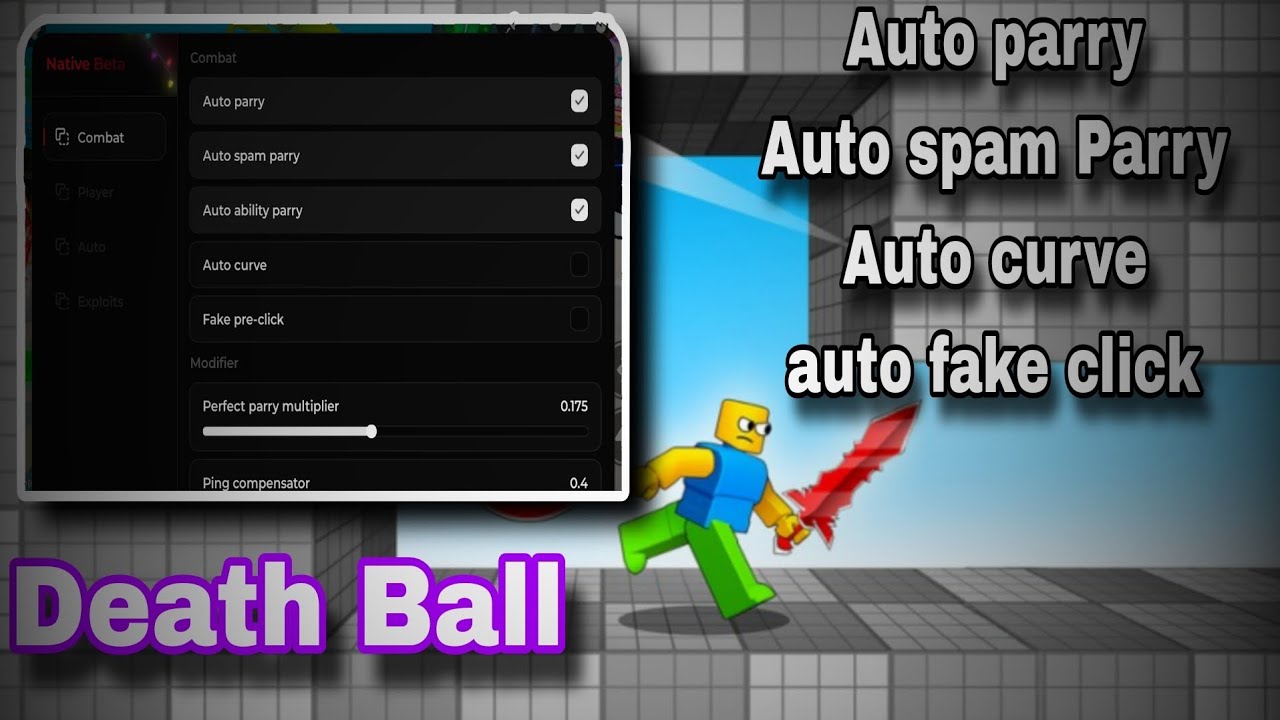 🏏 Death Ball Script - Auto parry, auto spamm parry, auto fake click - pastebin 2026
