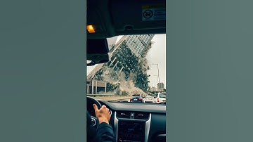 High-Rise Building Collapses Without Warning!