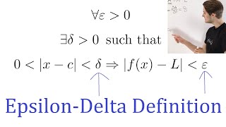Epsilon Delta Limits in 4 Minutes
