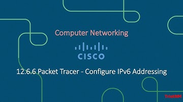 12.6.6 Packet Tracer - Configure IPv6 Addressing
