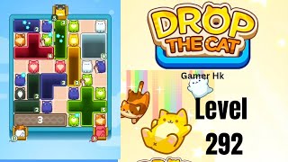 Drop The Cat Level 292 Walkthrough Solution 