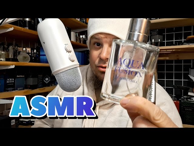 ASMR Taking Imitation Cologne Inventory