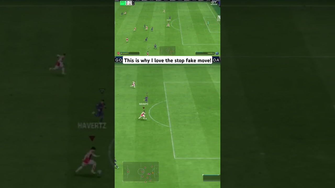 This is why I love the stop fake! 