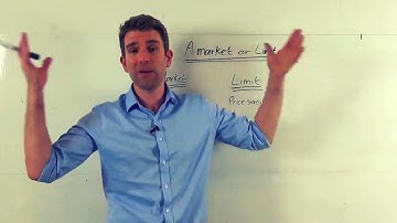 Market Orders vs. Limit Orders: Which Should You Use? ☝