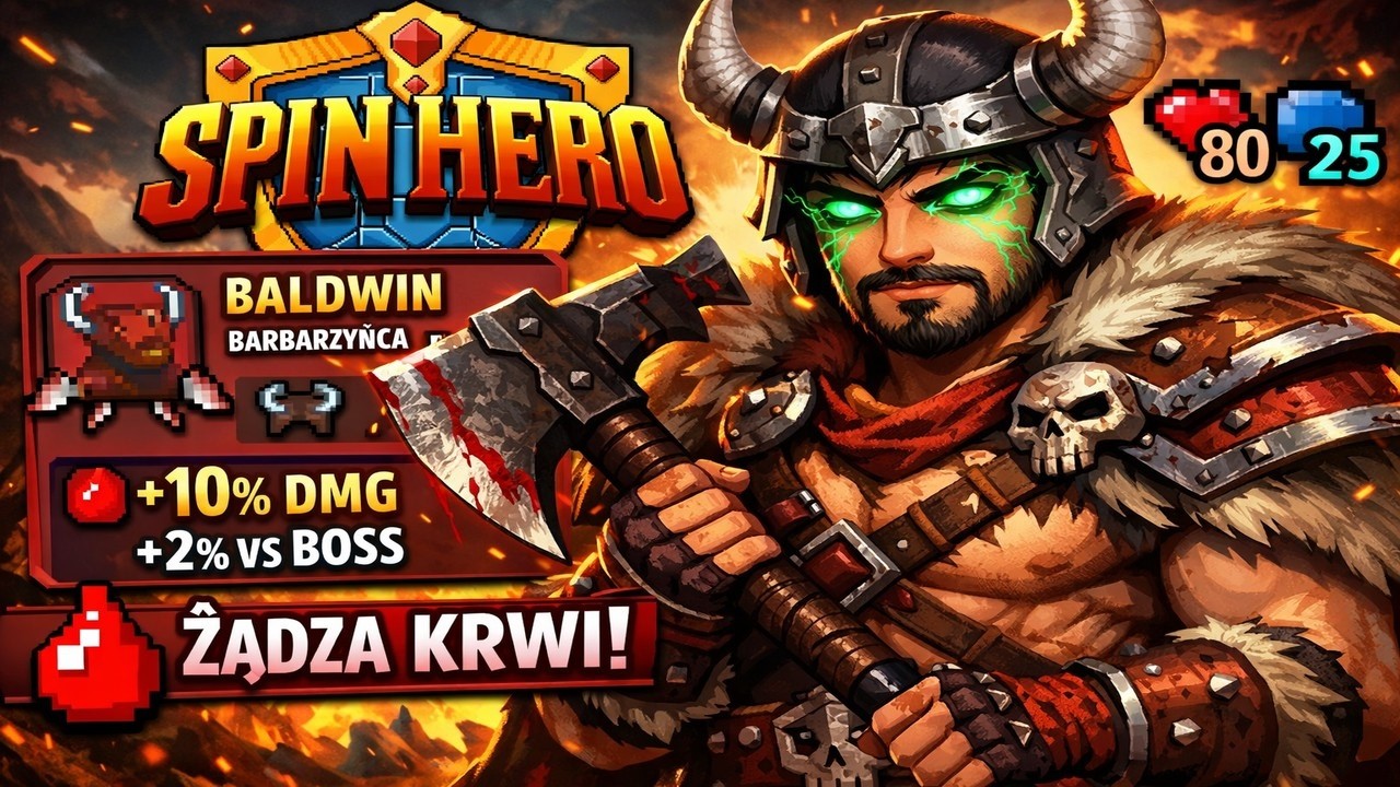Barbarzyńca nie taki zły :P - SPIN HERO