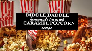 🍿BEST DIDDLE DADDLE Inspired CARAMEL POPCORN (homemade) || HALLOWEEN TRICK OR TREAT SNACK IDEAS