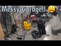 My garage is a disaster   time lapse cleaning myks garage