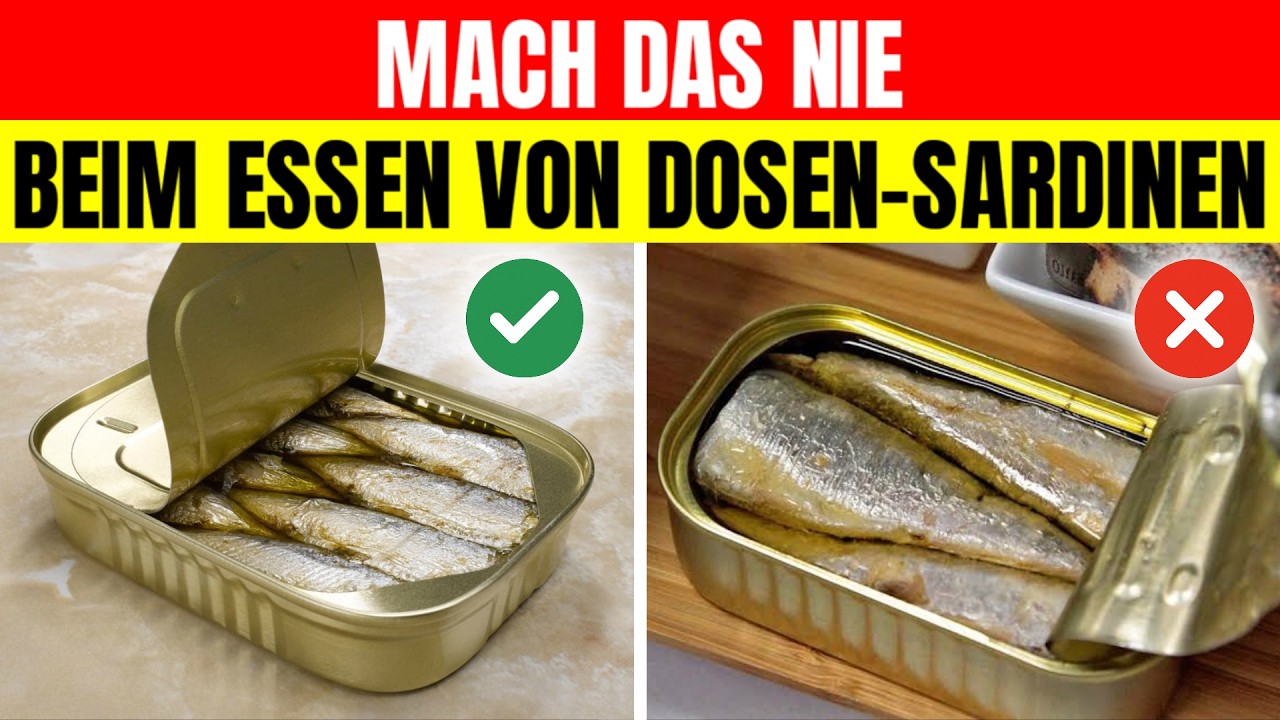 Nur 2% Wissen Das! Die SCHOCKIERENDEN Fehler, die Jeder beim Sardinen Essen Macht