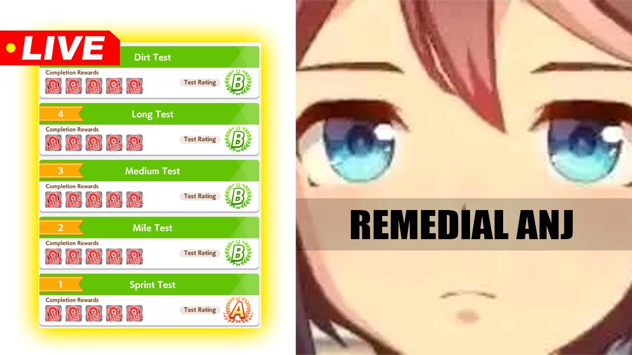 [ UMAMUSUME : PRETTY DERBY ] UJIAN NILAI PAS-PASAN