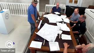 Lee Planning Board Meeting, July 13, 2026