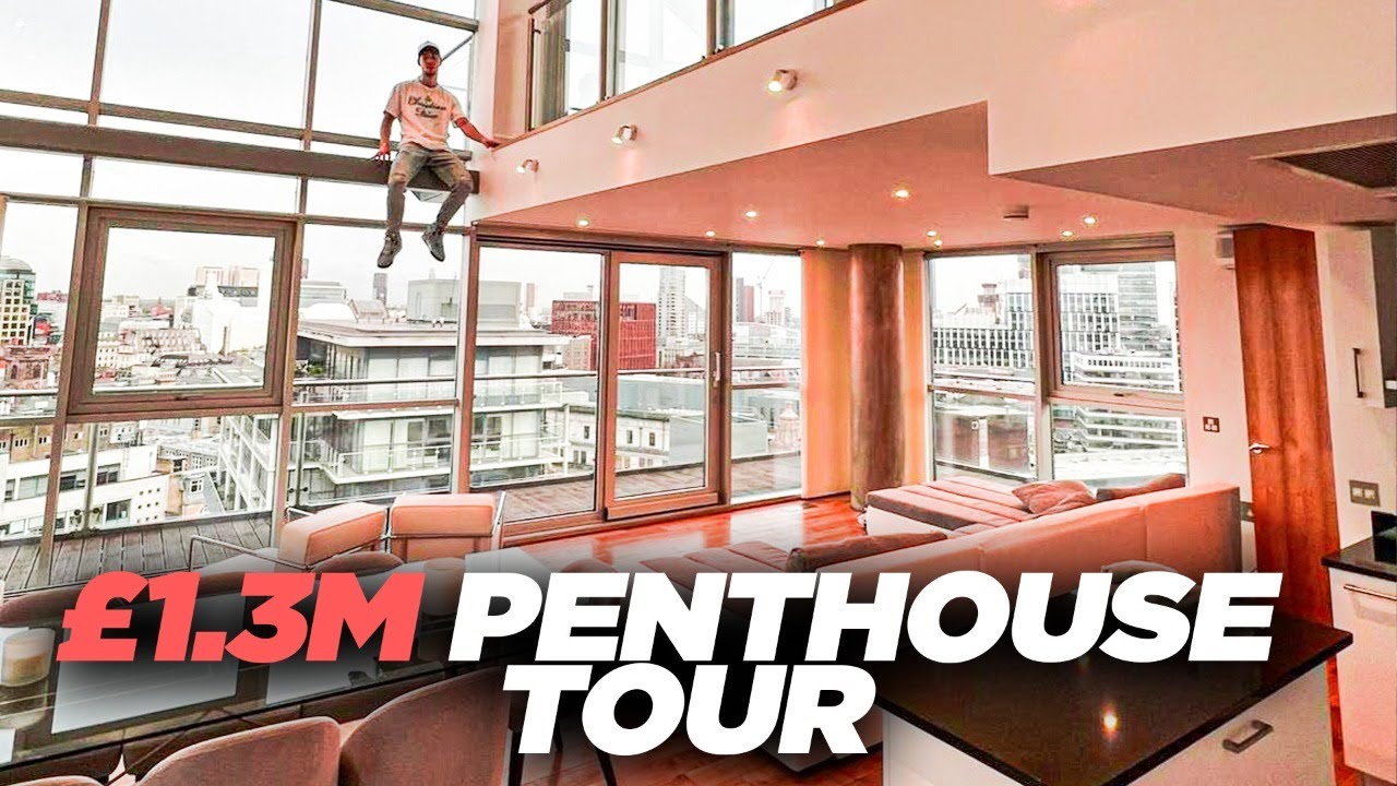 £1.3M Penthouse in Manchester Tour | OnlyFans Management Office (RE-UPLOAD)