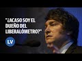 Javier Milei: "¿Acaso soy el dueño del liberalómetro?"