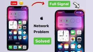 iPhone Network problem  Solution || How to BOOST iPhone Signal (service)