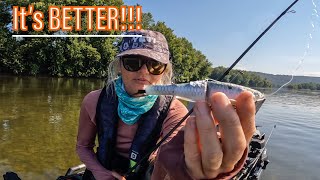 Fast Soft GLIDE bait MODIFICATION (WAAAY better hook up ratio) screenshot 1