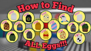 How to Get the Faz Hunt Part 1 Eggs!!! | FNAF RP:Ultimate World | Roblox