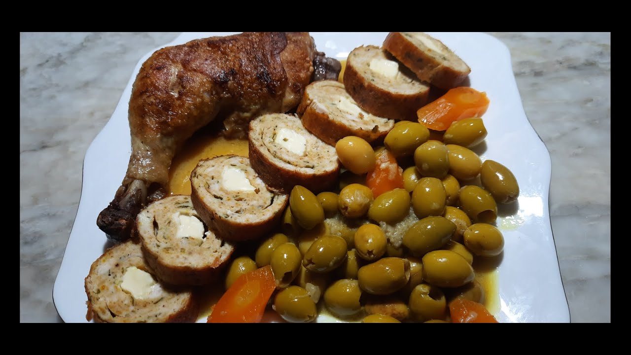 طاجين الزيتون برولي دجاج 🇩🇿مع تدبيرة حتى لوكان يكون عند الزيتون ماشي طايب يطيب زبدة